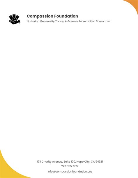 25+ Sample Nonprofit Letterhead in PDF .
